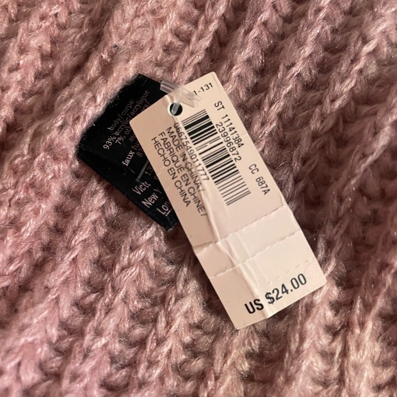 Victoria's Secret Pink Knit Hat with Pom Pom Winter Apparel - Picture 5 of 5